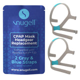 Snugell correa repuesto AirFit F20 gris-azul con ajuste cómodo.
