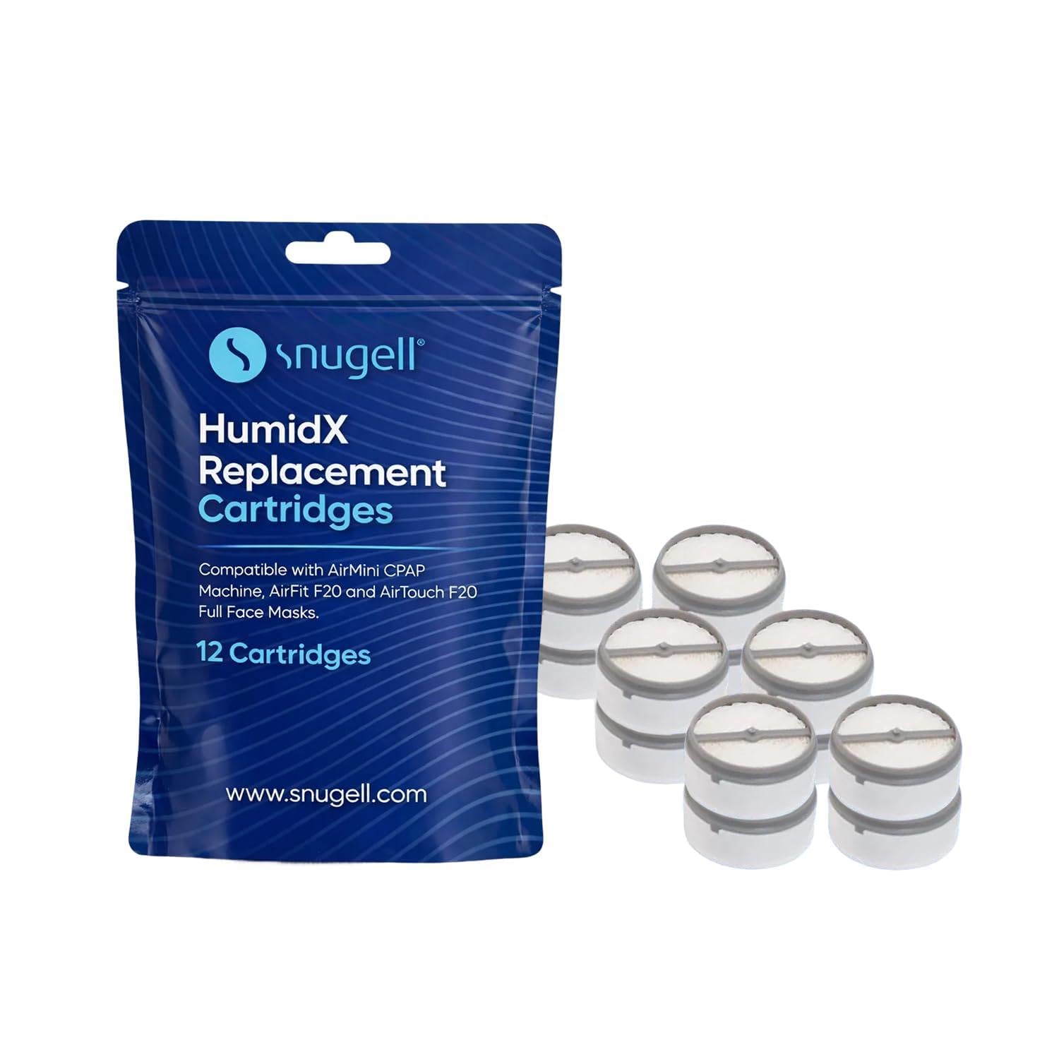 Snugell HumidX Plus cartuchos AirMini-compactos: ideal para una humidificación estable durante la noche
