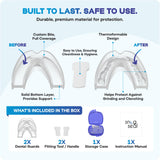 Snugseal Dental Guard 2-Pack: ajuste personalizado mediante calentamiento suave.