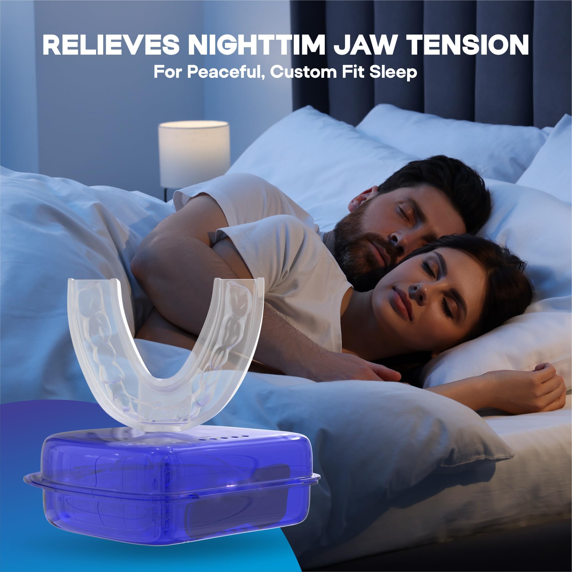 Snugseal Dental Guard 2-Pack: protección dental nocturna para tu rutina.