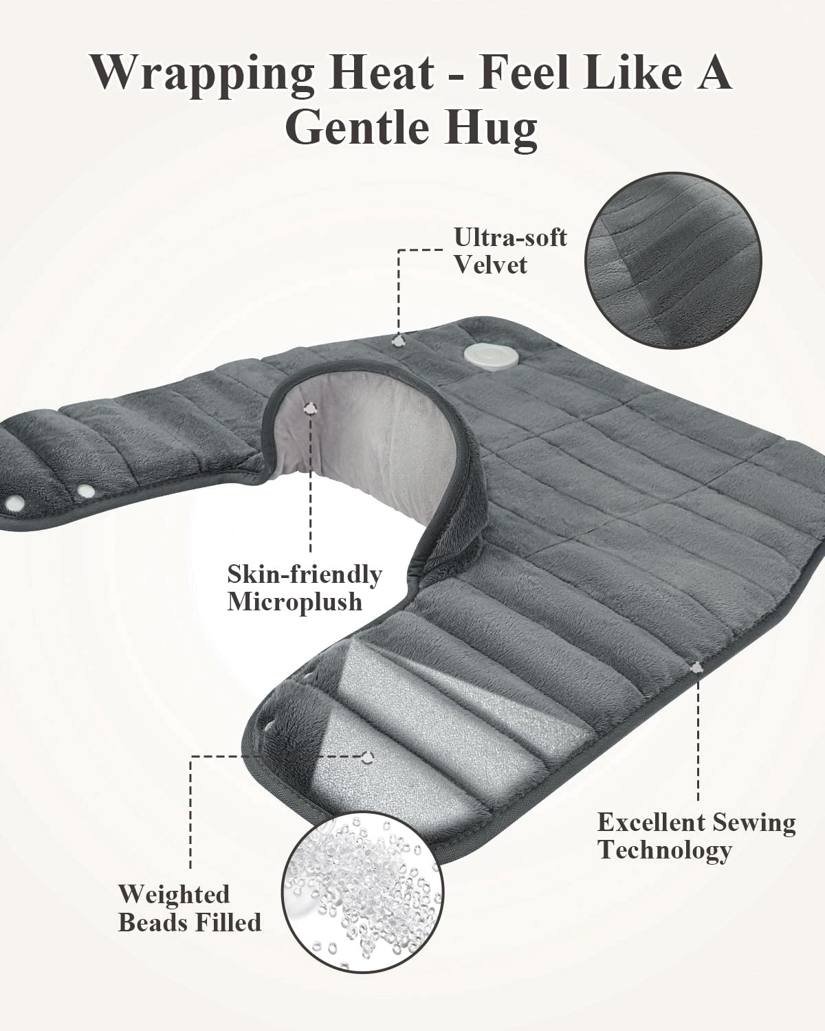 SNUGYOURT tejido felpa ultra suave para confort duradero
