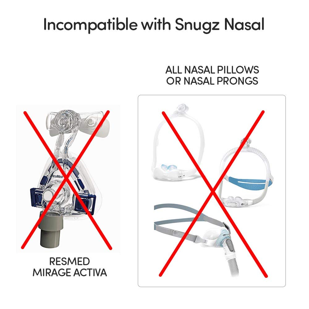 Snugz video de aplicación guía para colocar el forro nasal.