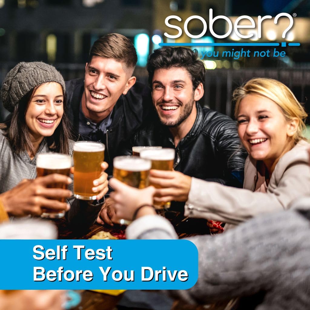 SOBER? You Might Not Be: prueba portátil en la palma de la mano.