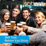 SOBER? You Might Not Be: prueba portátil en la palma de la mano.