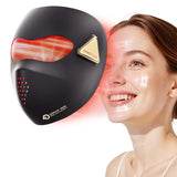 Sobetuar mascarilla LED 4D, vista frontal, para uso cómodo en casa