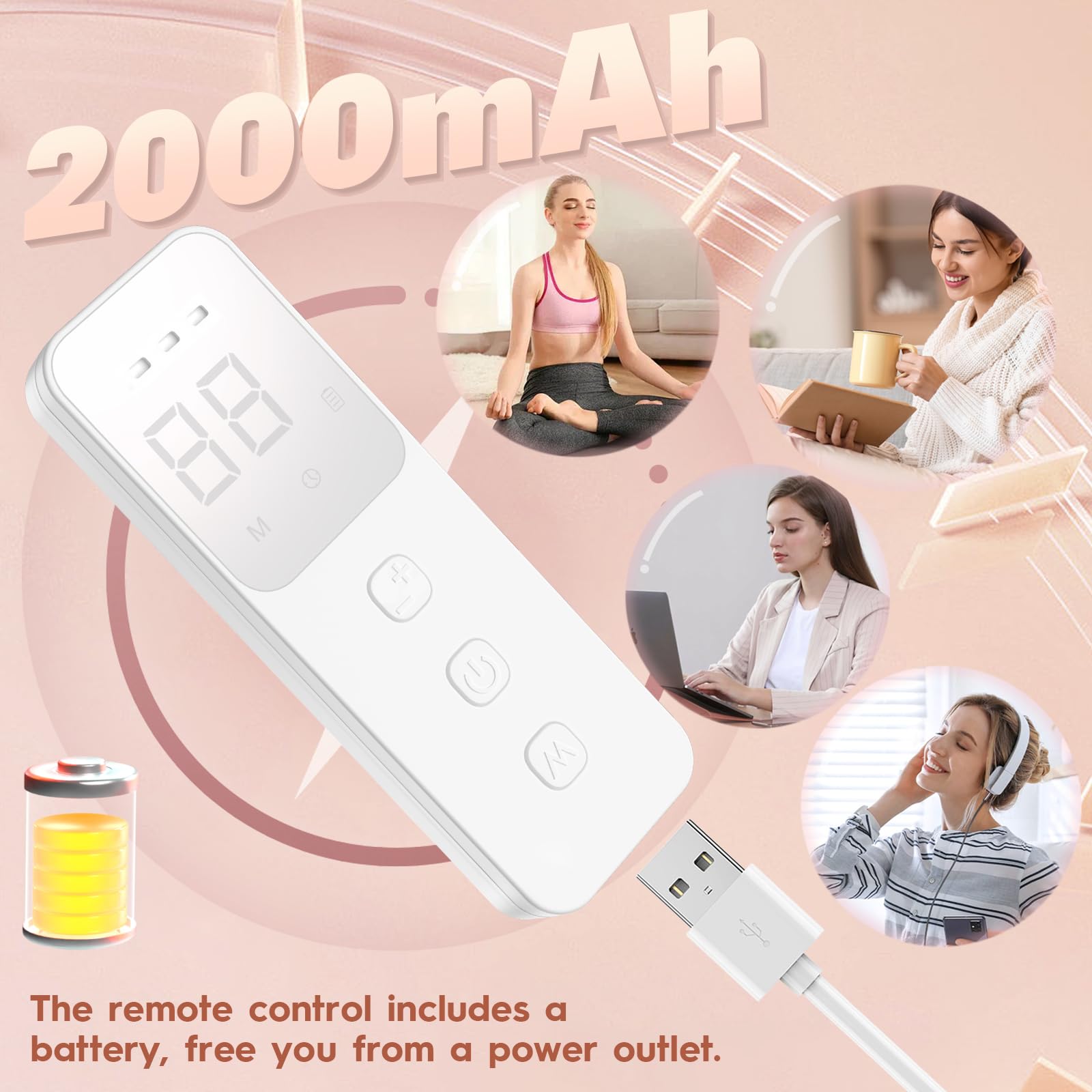 Soeumoir protección ocular integrada para uso cómodo.