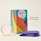 Softdisc capacidad-3-tampones-super, protección flexible durante todo el día.