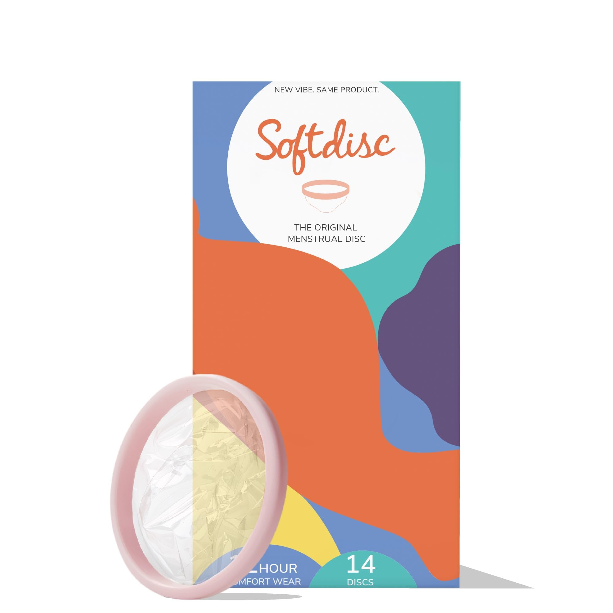 Softdisc discos menstruales para uso diario, confort y absorción discreta.