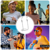 Ideal para dormir, estudiar y viajar con cordón Softvox.