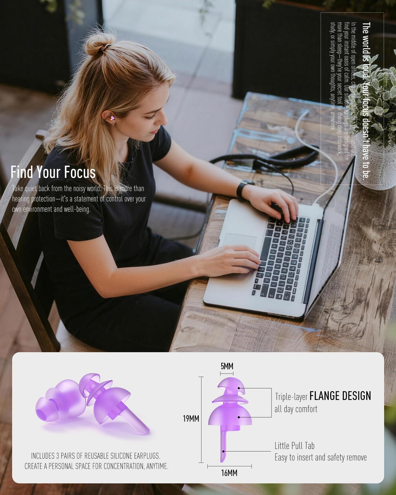 Softvox tapones reutilizables y lavables para uso continuo y ahorro.