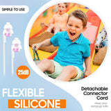 Softvox tapones de silicona suave con ajuste cómodo para orejas pequeñas