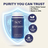 Sol Nutrition Sleep Deeply: hierbas potentes en fórmula para descanso natural