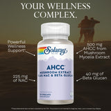 Envase reciclado post-consumo de SOLARAY AHCC para consumo responsable.