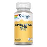 SOLARAY alfa-lipoico 250 mg, envase ecológico 100% PCR