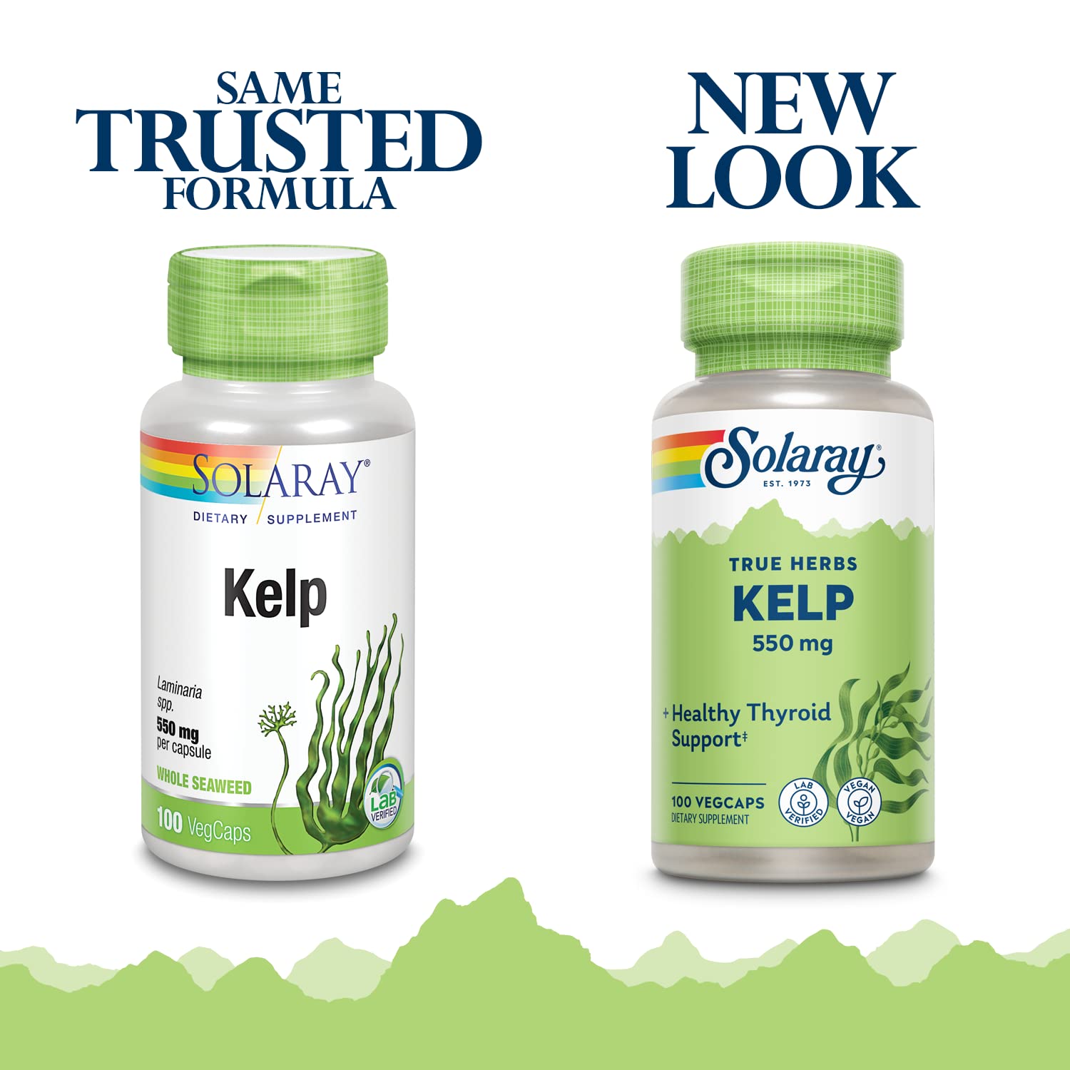 SOLARAY Alga Marina 550 mg cápsulas dosis diaria: consumo recomendado y conveniencia