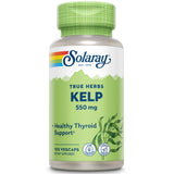 SOLARAY Alga Marina 550 mg cápsulas etiqueta: información de ingredientes y beneficios