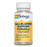 SOLARAY cápsulas de apoyo para vesícula biliar para uso diario.