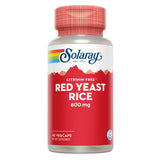 SOLARAY Arroz de levadura roja, botella, posible apoyo al HDL.