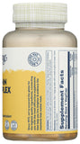 Solaray B-Complex 100 mg, uso diario, toma rápida con agua.