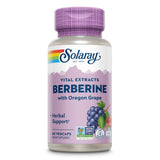 SOLARAY Berberina 250 mg cápsulas vegetales para apoyar un estilo de vida activo.
