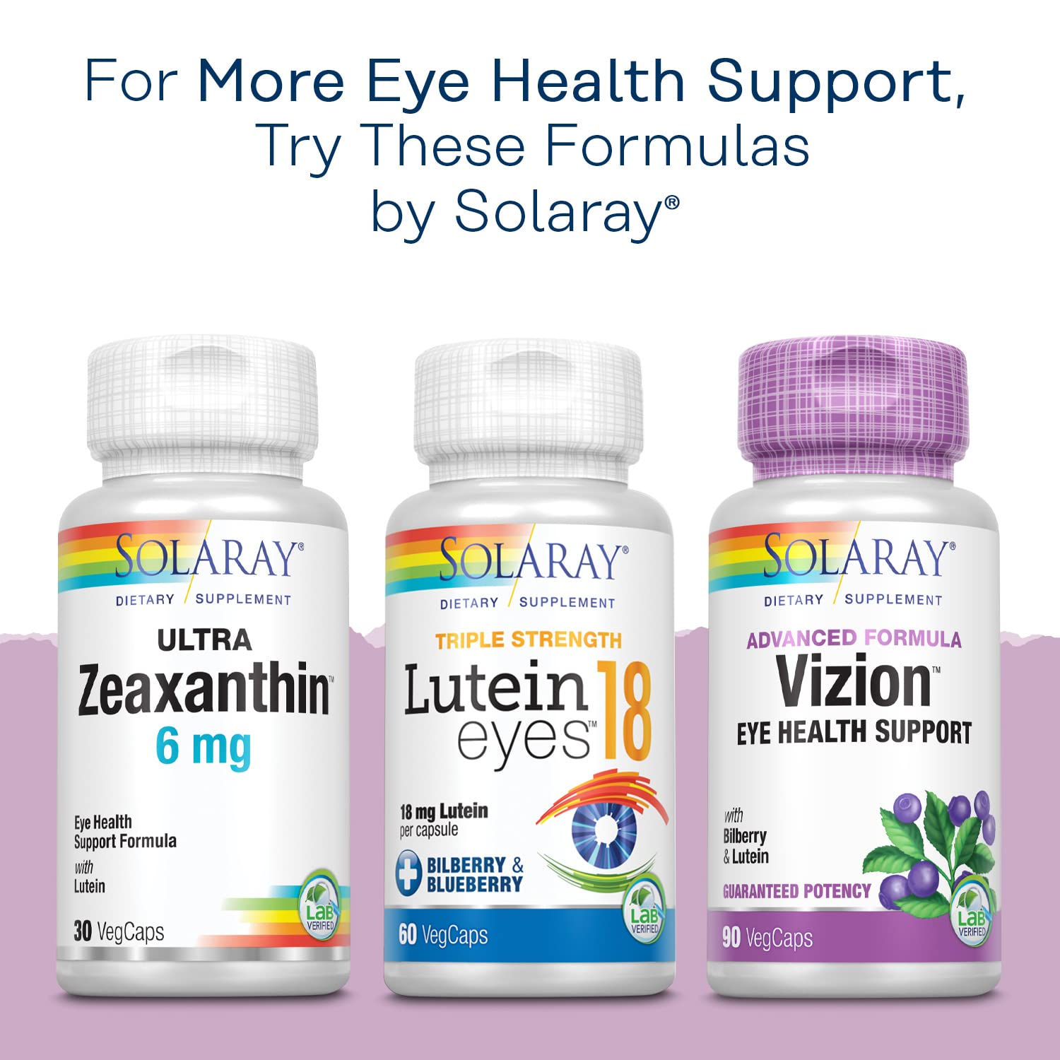 SOLARAY Bilberry Extract uso diario: cápsula suave para la rutina.