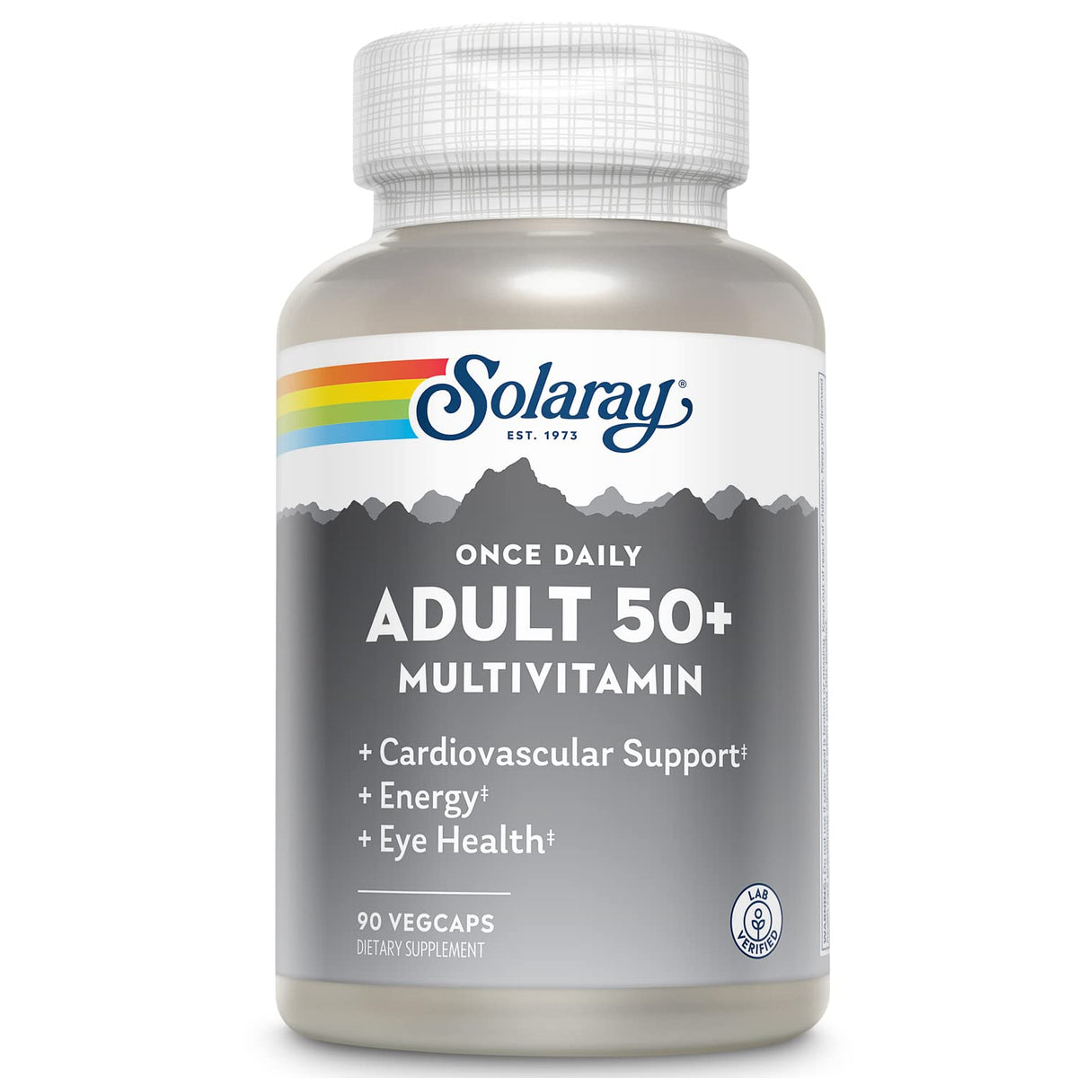 SOLARAY botella-multivitamínico 50plus: apoyo energético diario