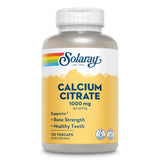 SOLARAY calcio citrato 1000mg en botella para huesos fuertes
