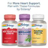 SOLARAY cápsulas de brócoli activado para uso diario y apoyo digestivo.