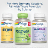 Cápsulas listas para la rutina diaria SOLARAY echinacea