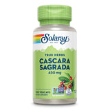 SOLARAY Cascara Sagrada, botella vertido, soporte digestivo natural para uso diario.