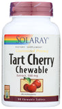 SOLARAY cereza acida en envase, sabor natural, soporte antioxidante diario