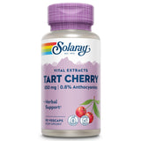 Solaray Tart Cherry extracto en botella para apoyo antioxidante diario