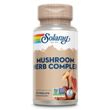 SOLARAY Mushroom Complete: suplemento en botella para bienestar diario.