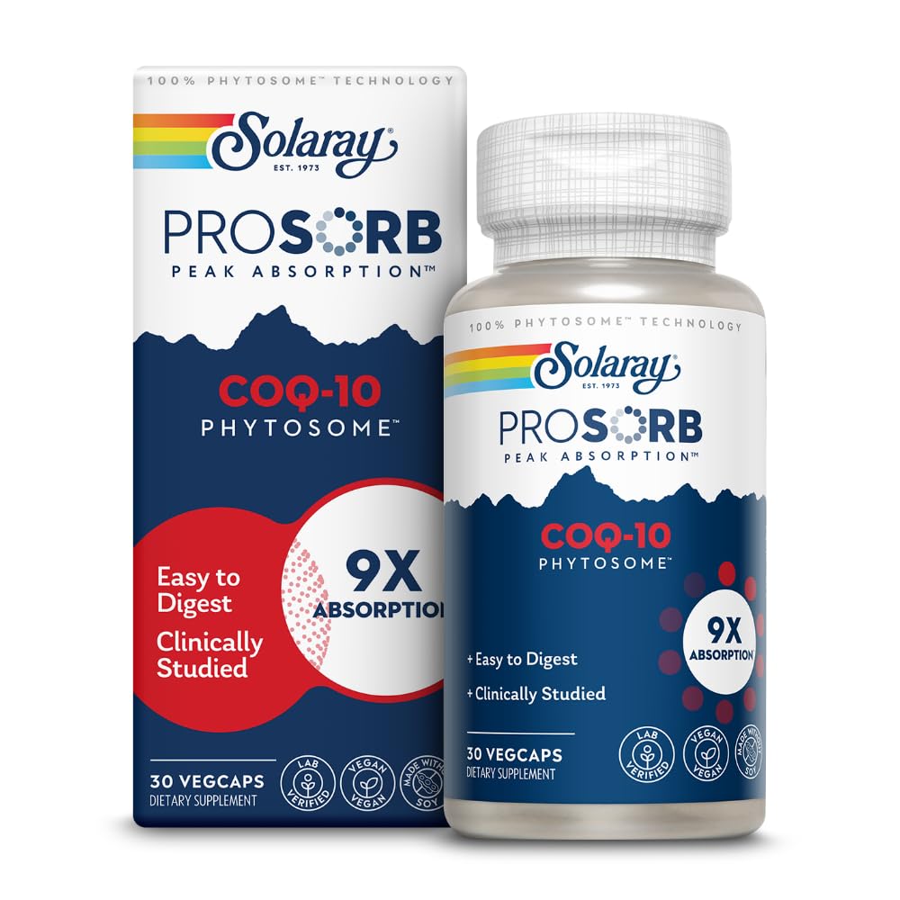 SOLARAY CoQ-10 Phytosome botella vertido para uso diario
