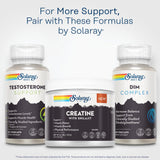 SOLARAY Creatina con Shilajit, laboratorio de calidad con pruebas y control