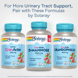 SOLARAY D-Mannose con CranActin: cápsulas veganas para rutina diaria