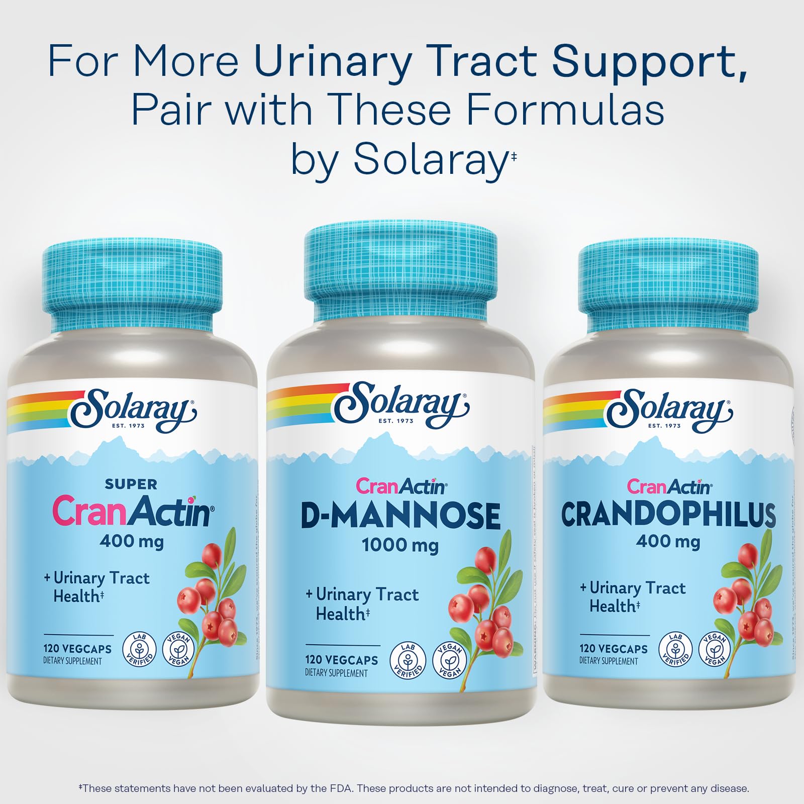 SOLARAY D-Mannose CranActin: uso diario para bienestar general
