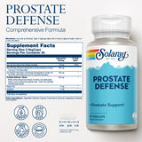 Solaray Defensa de la Próstata, cápsulas vegetales fáciles de ingerir para uso diario.