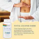 SOLARAY Desintoxicacion Total del Colon envase plastico para uso practico.