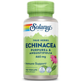 SOLARAY Echinácea Angustifolia y Purpurea, cápsulas vegetales de 460 mg para uso diario