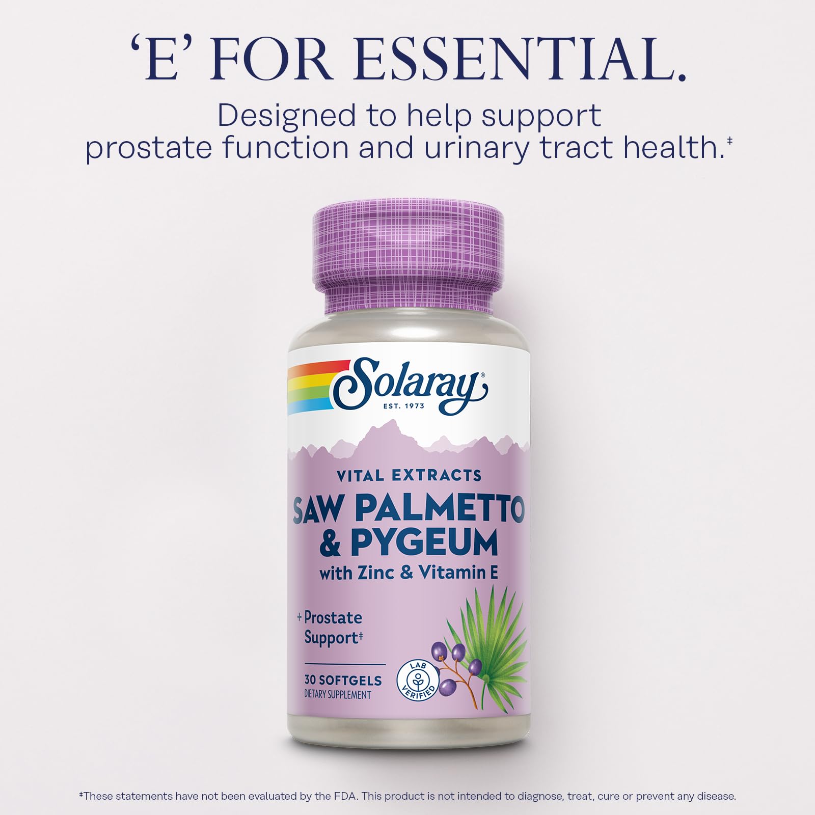 SOLARAY Envase PCR Reciclable, opción sostenible para tus suplementos.