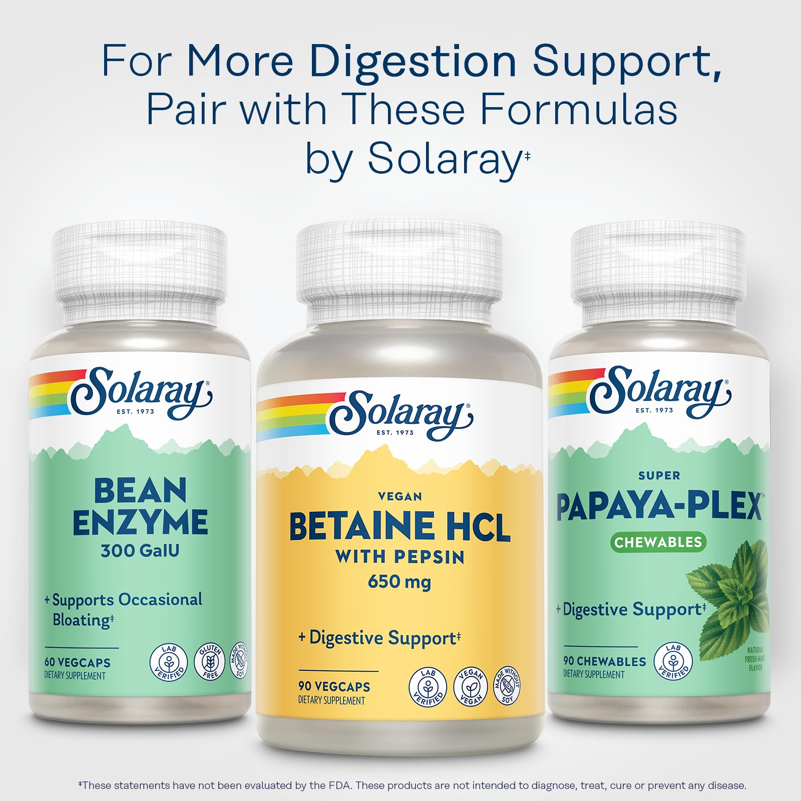 SOLARAY Envase sostenible: botella con resina postconsumo para reducir residuos.