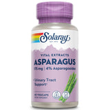 SOLARAY esparragos raíz cápsulas: apoyo diario para salud urinaria y digestiva.