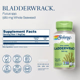 Etiqueta SOLARAY con información de ingredientes y beneficios.