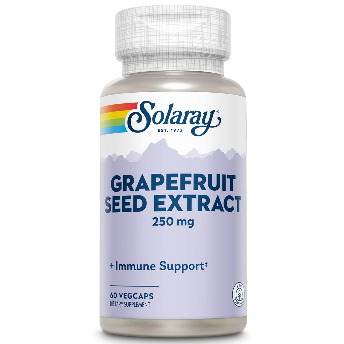 SOLARAY Extracto de semilla de pomelo – cápsulas vegetales – soporte diario de bienestar