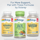 SOLARAY Fo-Ti 610 mg: presentación de 100 cápsulas para uso prolongado.