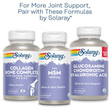 SOLARAY Glucosamine Sulfate 1500mg: garantía de satisfacción de 60 días