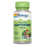 SOLARAY Hawthorn Berries: botella con bayas de espino albar para bienestar diario