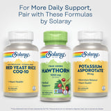 SOLARAY Hawthorn: uso diario suave para apoyar tu rutina de bienestar