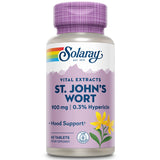 SOLARAY Hierba de San Juan 900 mg, tableta diaria para apoyo al ánimo general